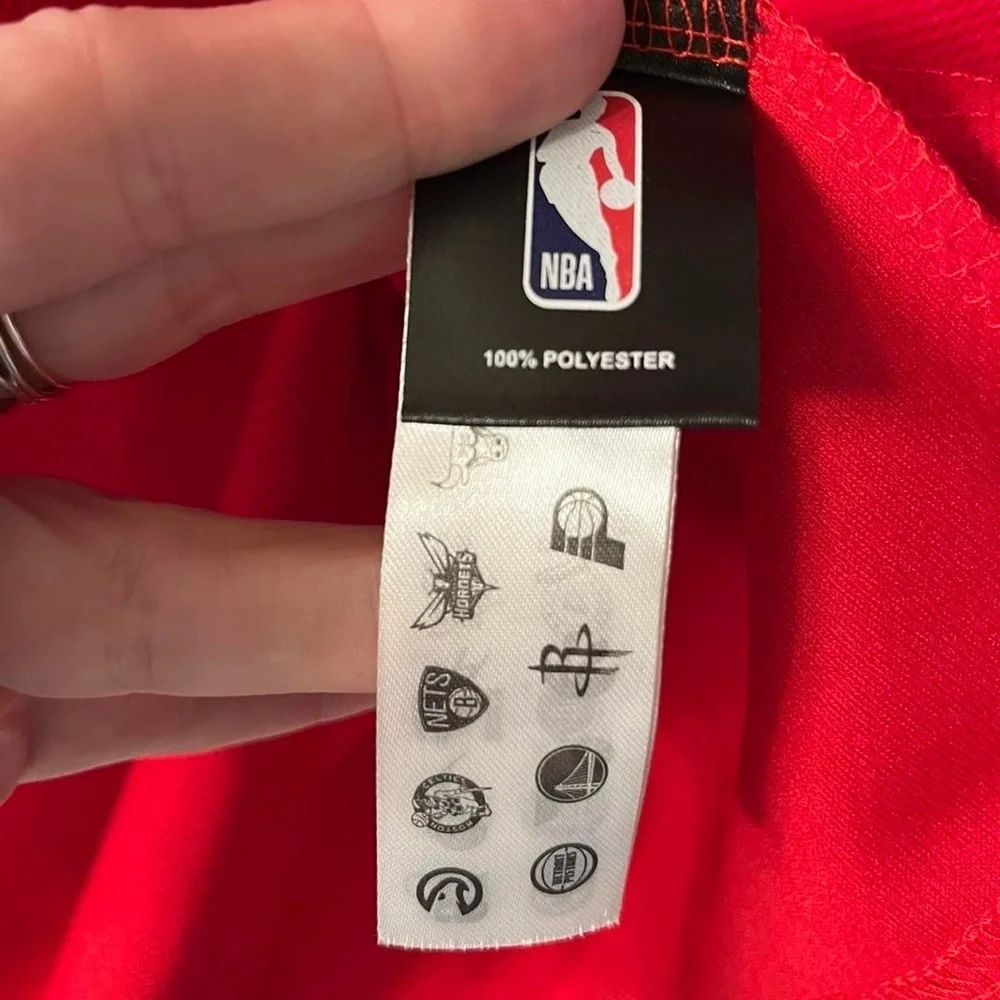 NBA 76ers Red and Blue Sleeveless Jersey​​ - Picture 7 of 7